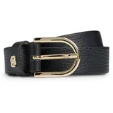 Boss Gürtel Leder schwarz 70