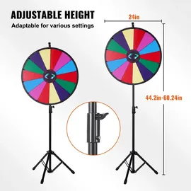 Vevor Glücksrad 61 cm mehrfarbig