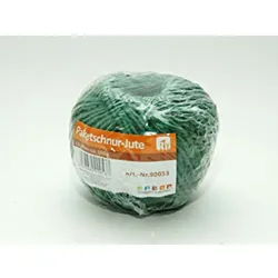 Juteschnur Paketschnur Naturkordel Bindfaden Bastelschnur 100g 42m 1,6mm dick für Verpackung Garten Basteln Dekoration Haushalt DIY