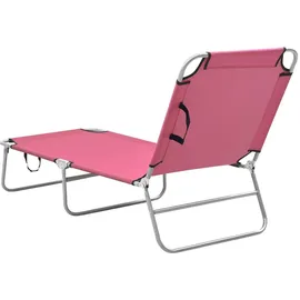 vidaXL Klappliege 189 x 58 x 27 cm Rosa