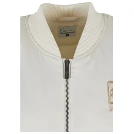 Karl Kani KK Og Satin Bomber Jacket - weiß