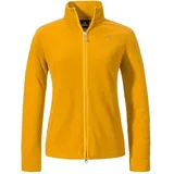 Schöffel Damen Leona3 Fleece Jacke (Größe XXL, gelb)