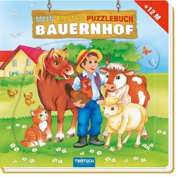 Trötsch Mein erstes Puzzlebuch Bauernhof als Buch von