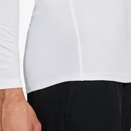 Nike Pro Men's Dri-FIT Fitness-Longsleeve Herren White/Black S
