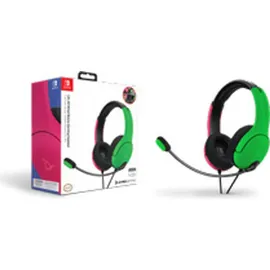 PDP LVL40 Wired Stereo Gaming Headset für Nintendo Switch pink/grün
