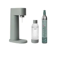 MySoda Woody WD002F-GG pigeon + PET-Flasche + CO2-Zylinder