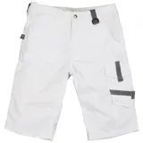 EXCESS Bermuda Champ, Gr. 52, weiß/grau
