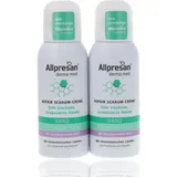 Allpresan Derma med Repair Schaum-Creme HAND INTENSIVPFLEGE mit beruhigendem Duft - Zur Pflege sehr trockener und strapazierter Hände - 100 ml (2er Pack)