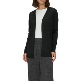s.Oliver Cardigan aus Viskose-Baumwollmix Schwarz 40