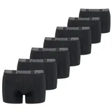 Puma Herren Boxershorts 7er Pack Black - S