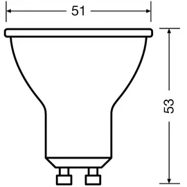 Osram LED Star PAR16 80 36° 6.9W/840 GU10 (453647)