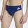 adidas 3-Streifen Badehose Blau/Weiß L