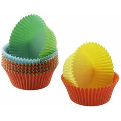 Kaiser Papierbackförmchen 45 mm, farbig, 150er-Pack
