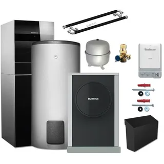 Buderus WLW196i.2-4 AR TP120 S+ Wärmepumpen-Paket WLW TP2 mit Warmwasserspeicher SH290 RS-B