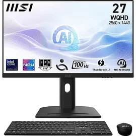 MSI Modern AM273QP AI 27" 4K Ultra HD Intel Core Ultra 7 155H 1,4 GHz 32 GB RAM 1 TB SSD Windows 11 Pro