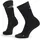 The North Face Trail Run Crew Laufsocken Schwarz 38-40