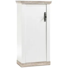 furn.design Highboard 71 x 146 cm Weiß