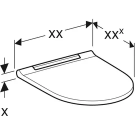 Geberit ONE WC-Sitz Weiß
