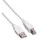 Value USB 2.0 Kabel, Typ A-B, weiß, 1,8 m