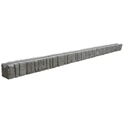 MR-Shop Betonzaun Nostalgie Anfangspfosten, 2.450 mm