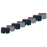 Puma Everyday Trunk Boxershorts Navy / Grey Melange XL 2er Pack