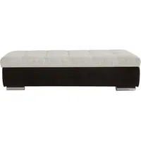 DOMO collection Hocker »Treviso XXL: B/T/H: 161/60/41 cm« mit Stauraum, auch in Cord, passend zur Serie, moderne Steppung