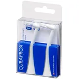 Curaprox Hydrosonic Bürstenköpfe Single Duo - Zur Präzisionsreinigung von Zahnspangen, Implantaten & Zahnfleisch/Schallzahnbürsten-Ersatzköpfe, 2er Pack/Hergestellt in der Schweiz
