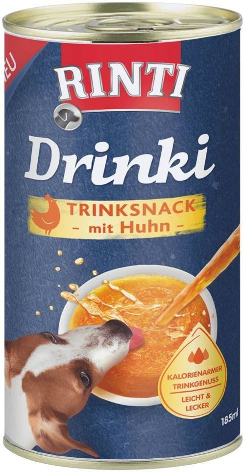 Rinti Drinks mit Huhn für Hunde 185ml (Rabatt für Stammkunden 3%)