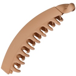 SOHO Idis Banana Haarspange Beige Hellbraun 