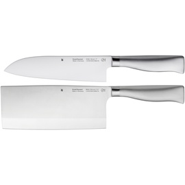 WMF Grand Gourmet Asia Messerset 2teilig, Made in Germany, 2 Messer geschmiedet, Küchenmesser Set, Spezialklingenstahl