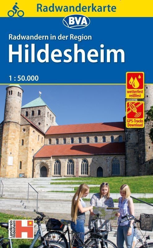 Bva Radwanderkarte Radwandern In Der Region Hildesheim  Karte (im Sinne von Landkarte)