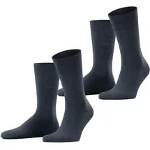 Esprit Basic Easy Socken 2er Pack Blau 43-46