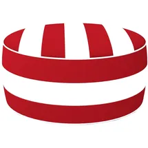 Aktive Aufblasbarer Sitzsack Rot