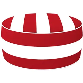 Aktive Aufblasbarer Sitzsack Rot