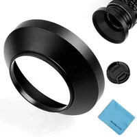 Luxuskollektion 62mm Weitwinkel Gegenlichtblende mit Objektivdeckel (und