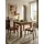 KADIMA DESIGN Diana 80 x 80 x 76 cm braun