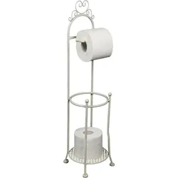 Toilettenpapierhalter AMBIENTE HAUS, weiß, Eisen, Toilettenpapierhalter, Höhe 70 cm