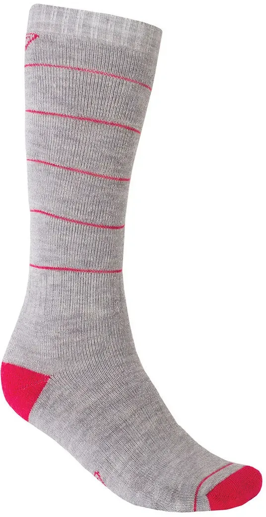 Klim Hibernate Damen Socken, grau-rot, Größe L