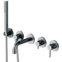 Omnires Y Einhandwannenmischer Nickel