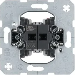 Wipptaster-Modul 2S UP LIGHT CONTROL IP20 mit Beleuchtung