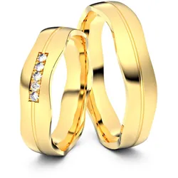 Trauringe Bergisch Gladbach 585er Gelbgold - 3152