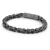 FYNCH-HATTON The King Chain Armband Edelstahl grau FHJ-0026-B-19 Größe onesize