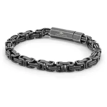 FYNCH-HATTON The King Chain Armband Edelstahl grau FHJ-0026-B-19 Größe onesize
