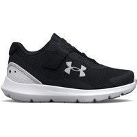 Under Armour BINF Surge 3 AC Laufschuhe Jungen 001 - black/white/white 27