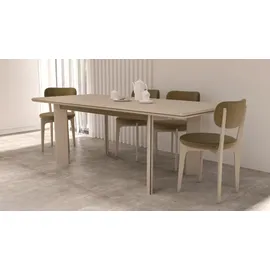 aea Moderner Esstisch aus Holz mit minimalistischen Beinen
