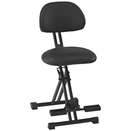 MEY chair XXL Stehhilfe AF-SR-Comfort-KL-AH 11190 schwarz Kunstleder