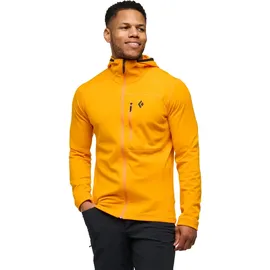 Black Diamond Fleece Hoodie Orange S
