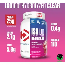 Dymatize Whey Protein Drink Wild Berry Lollipop 900 g