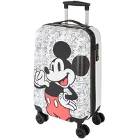 Scooli Mickey Mouse 4-Rollen Cabin 57 cm / 35 l weiß/pink/rot/schwarz