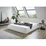 Westfalia Schlafkomfort Polsterbett "Osaka", weiß, B:205cm L:205cm, Bezug:Kunstleder, 100% Polyurethan, Polsterung: Polsterwatte 100% Polyester, Gestell: Holzwerkstoff, WESTFALIA SCHLAFKOMFORT, Betten, Polsterbett, auch ohne Matratze erhältlich oder in H2,H3 und H4 erhältich